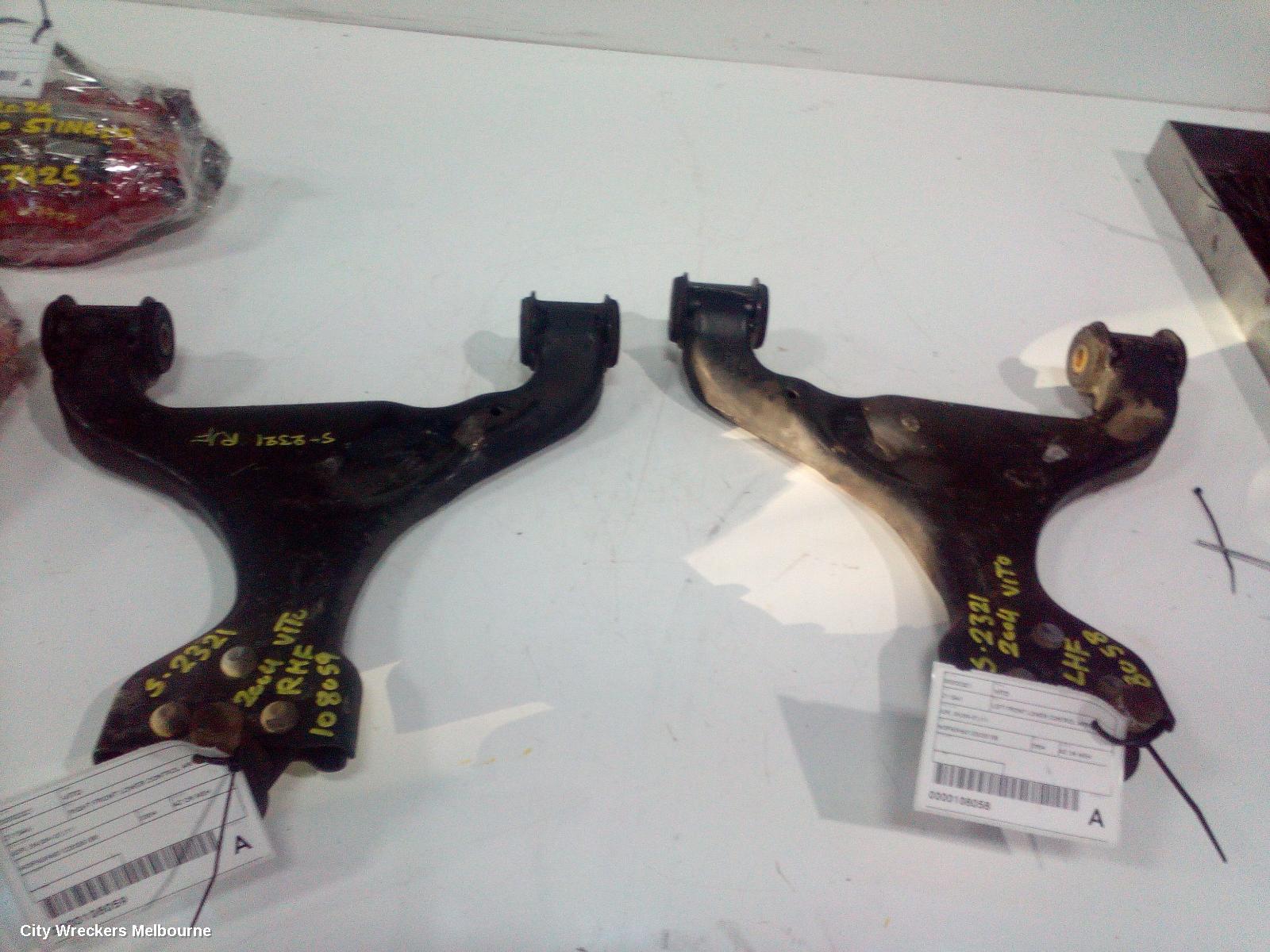MERCEDES VITO LEFT FRONT LOWER CONTROL ARM, 639, 04/2004 - 01/2011