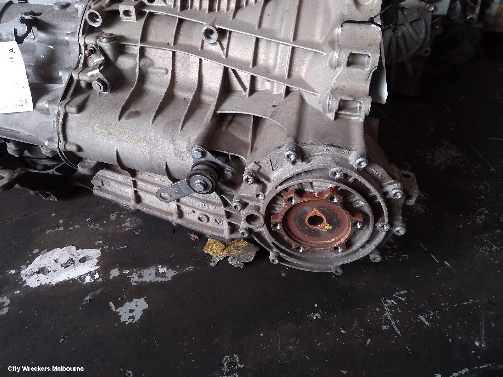 AUDI A4 TRANS/GEARBOX, AUTO, AWD, PETROL, 2.0, TURBO, B8 8K, PJW CODE, 07/2012 - 01/2016