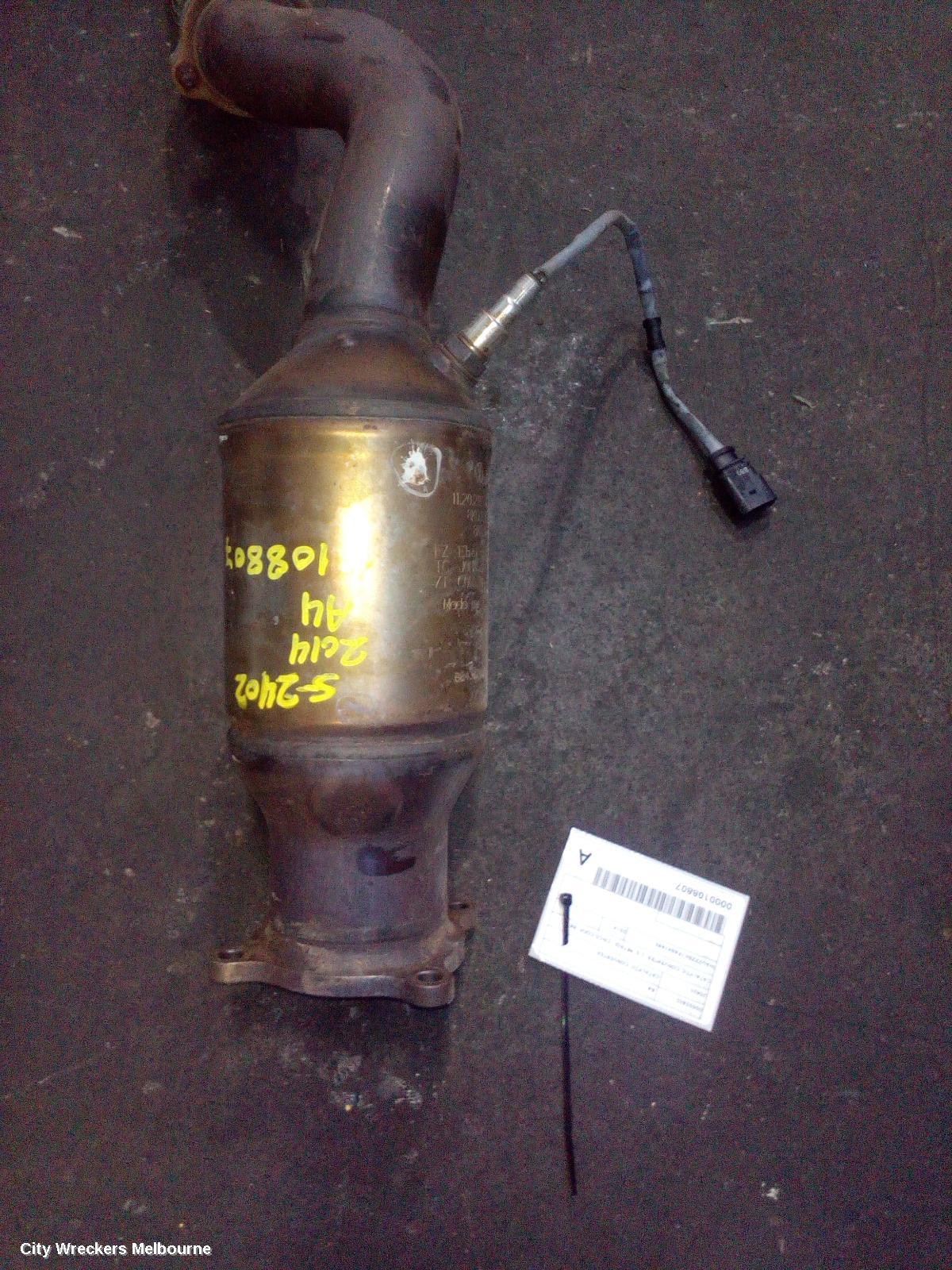 AUDI A4 CATALYTIC CONVERTER, CATALYTIC CONVERTER, 2.0, PETROL, CNCD CODE, B8 8K, 07/2012 - 01/2016