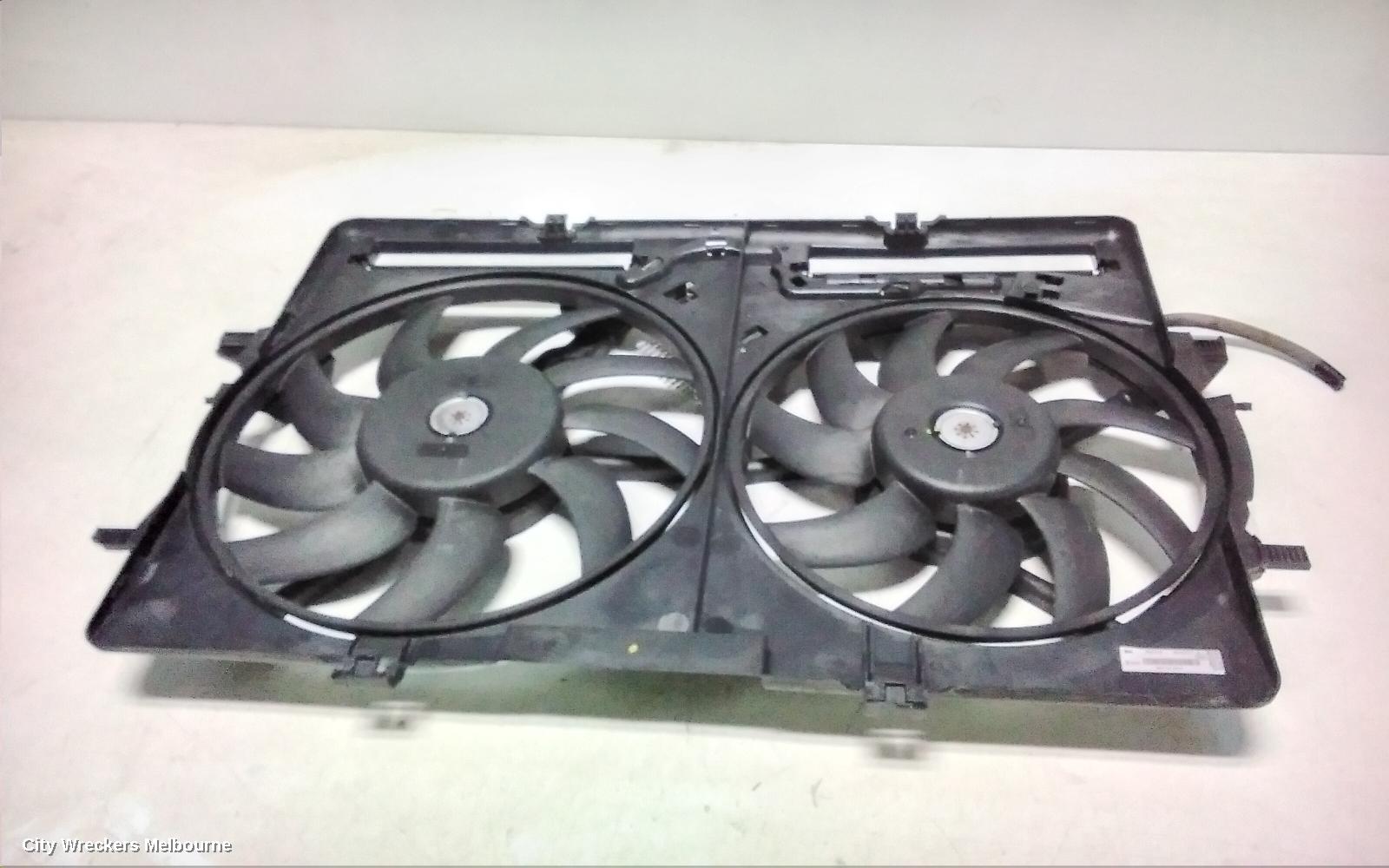AUDI A4 FAN, DUAL FAN ASSY, 2.0, DIESEL, 400W/200W, B8 8K, 02/2008 - 01/2016