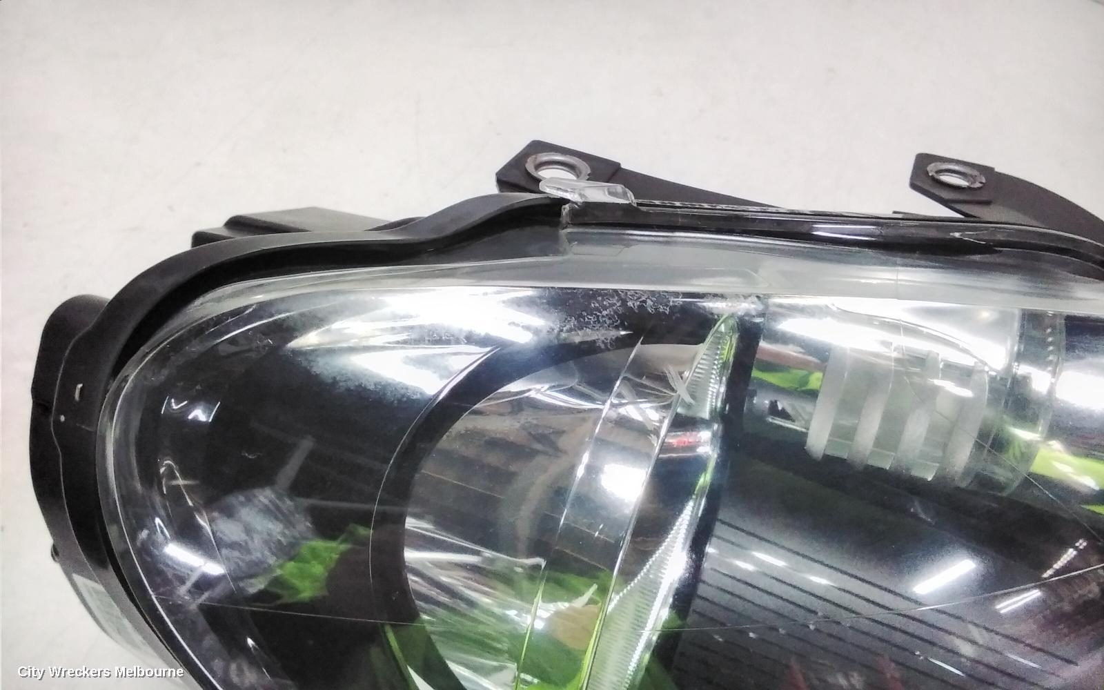 VOLKSWAGEN GOLF RIGHT HEADLAMP, GEN 6, CABRIO, HALOGEN TYPE, 07/2011 - 01/2016