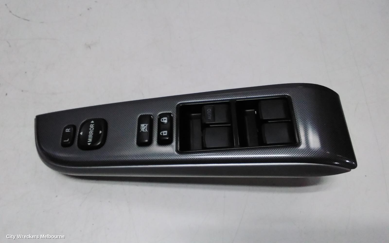TOYOTA CAMRY PWR DR WIND SWITCH, RH FRONT (MASTER SWITCH), ASV50/AVV50, 12/2011 - 10/2017