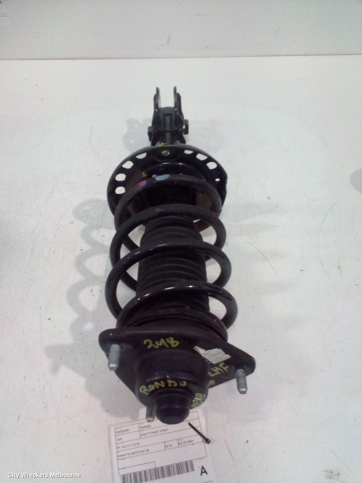 KIA RONDO RIGHT FRONT STRUT, RP, 06/2013 - 12/2018