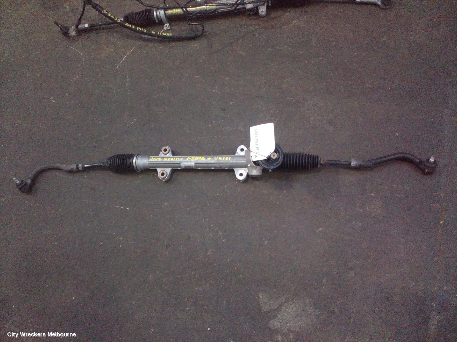 KIA RONDO STEERING BOX/RACK, RP, 06/2013 - 12/2018