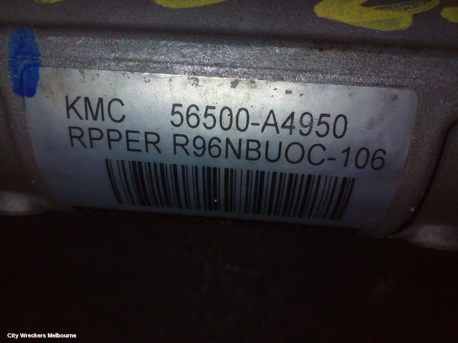 KIA RONDO STEERING BOX/RACK, RP, 06/2013 - 12/2018