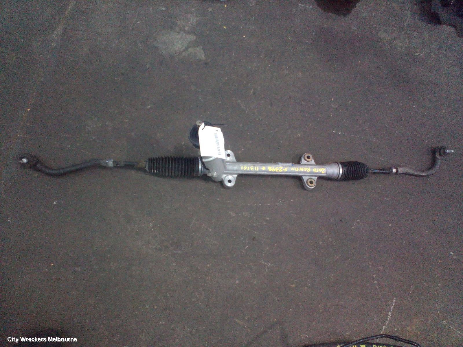 KIA RONDO STEERING BOX/RACK, RP, 06/2013 - 12/2018