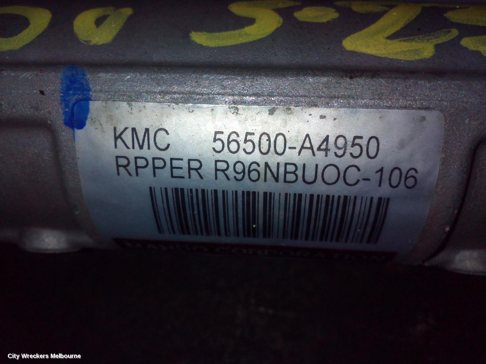 KIA RONDO STEERING BOX/RACK, RP, 06/2013 - 12/2018