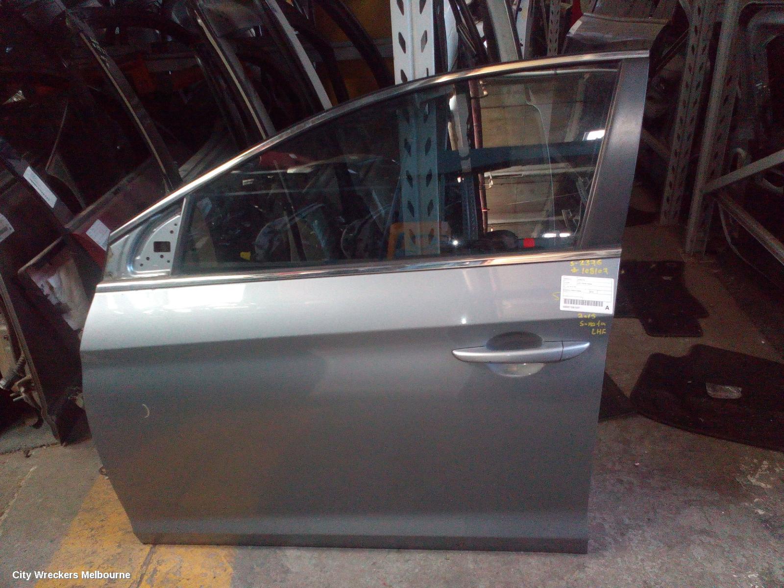 HYUNDAI SONATA LEFT FRONT DOOR, LF, 10/2014 - 01/2020