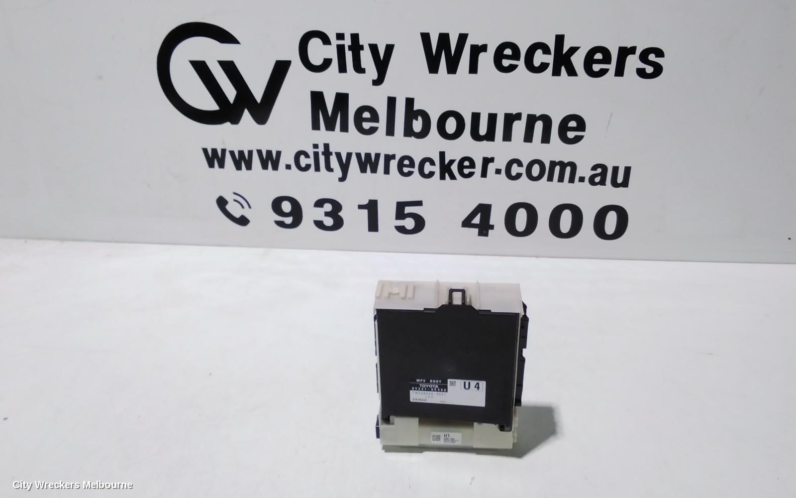 TOYOTA KLUGER, XU50 SERIES, 03/2014 - 02/2021, 89221-0E400  MULTIPLEX JUNCTION COMPUTER CONTROL MODULE : 108111