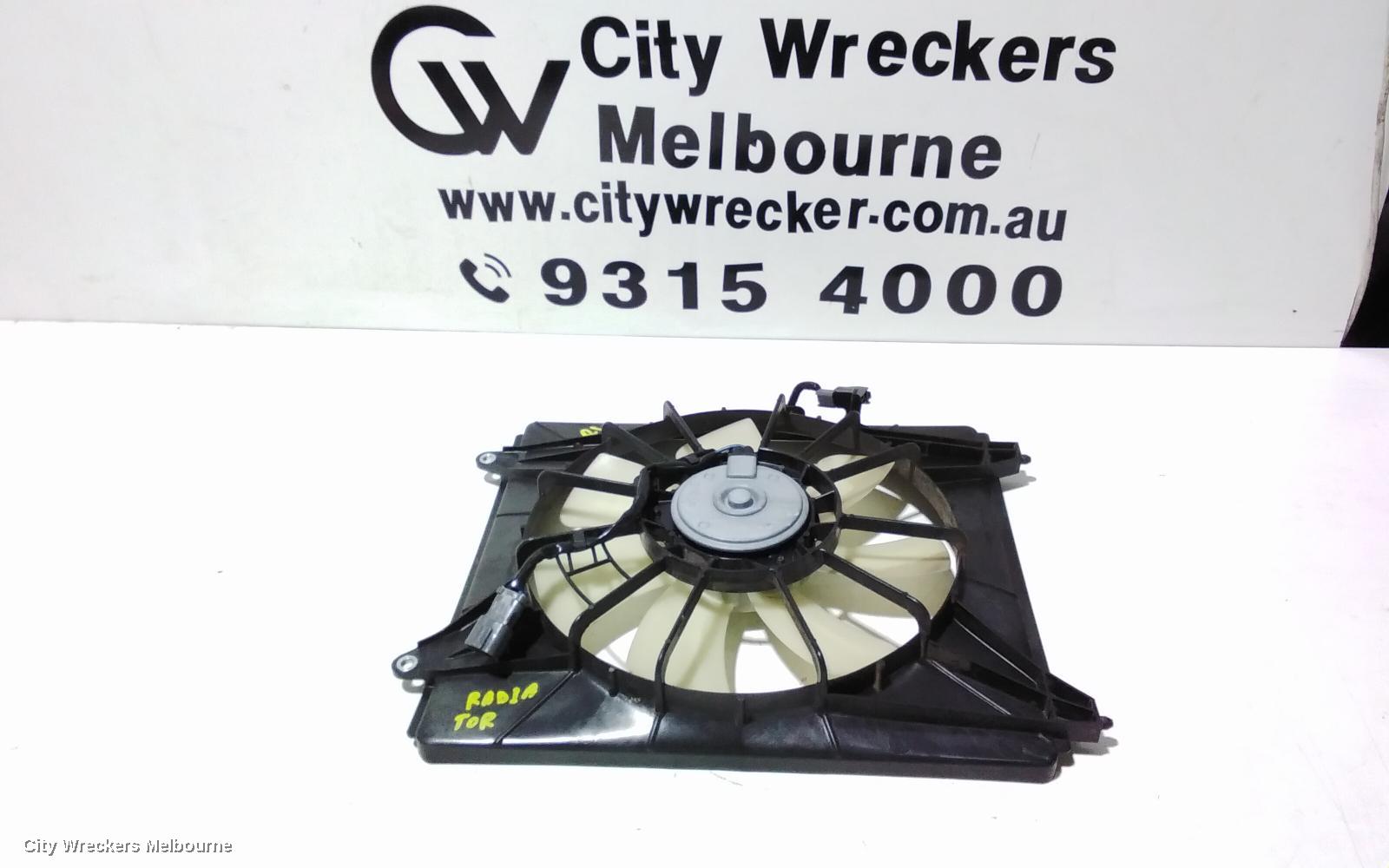 HONDA ODYSSEY FAN, RAD FAN, RB, 07/2004 - 03/2009