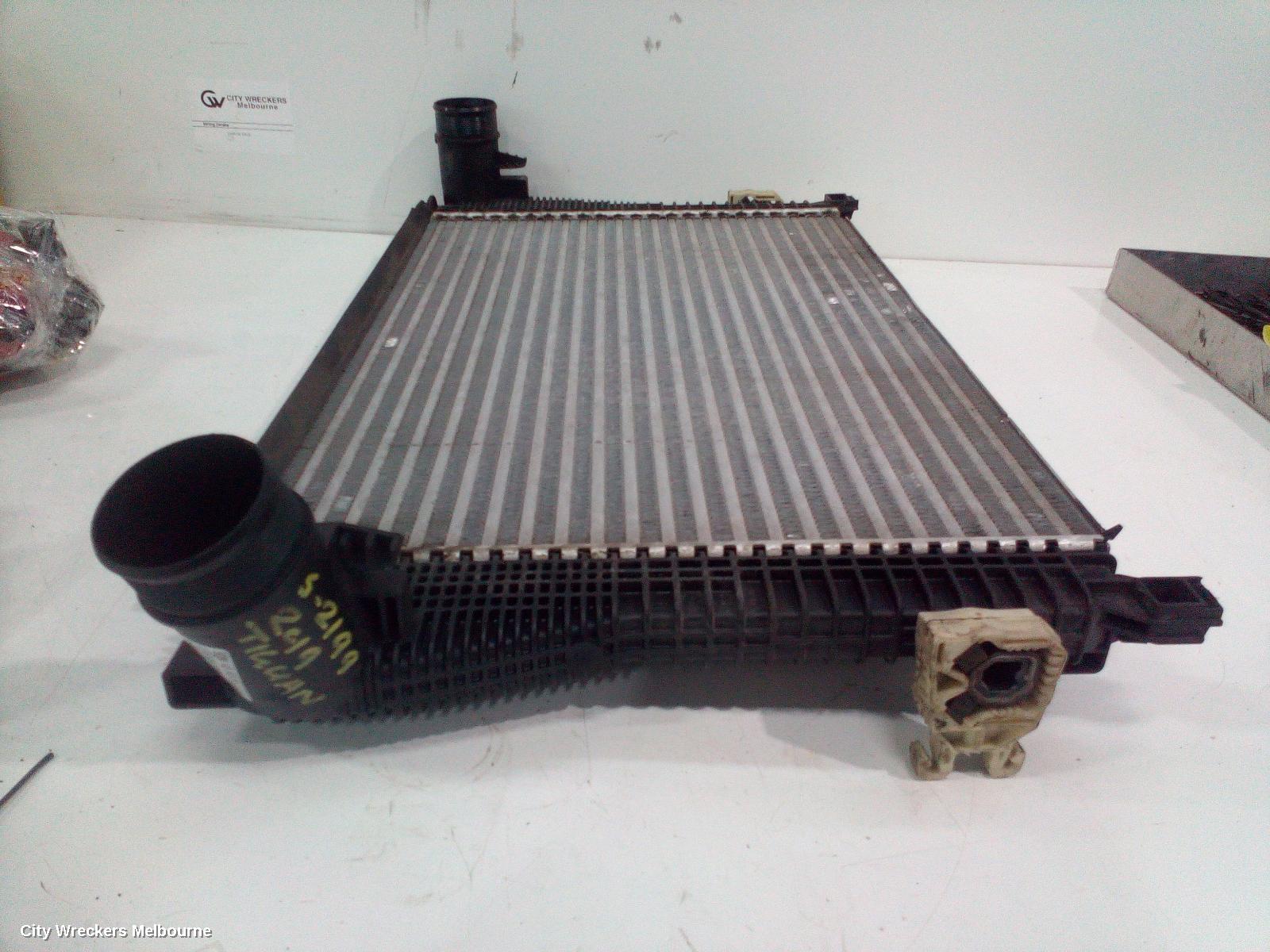 VOLKSWAGEN TIGUAN INTERCOOLER, PETROL, 2.0, DGVA/CXDA CODE, 5NA, 06/2016 ONWARDS