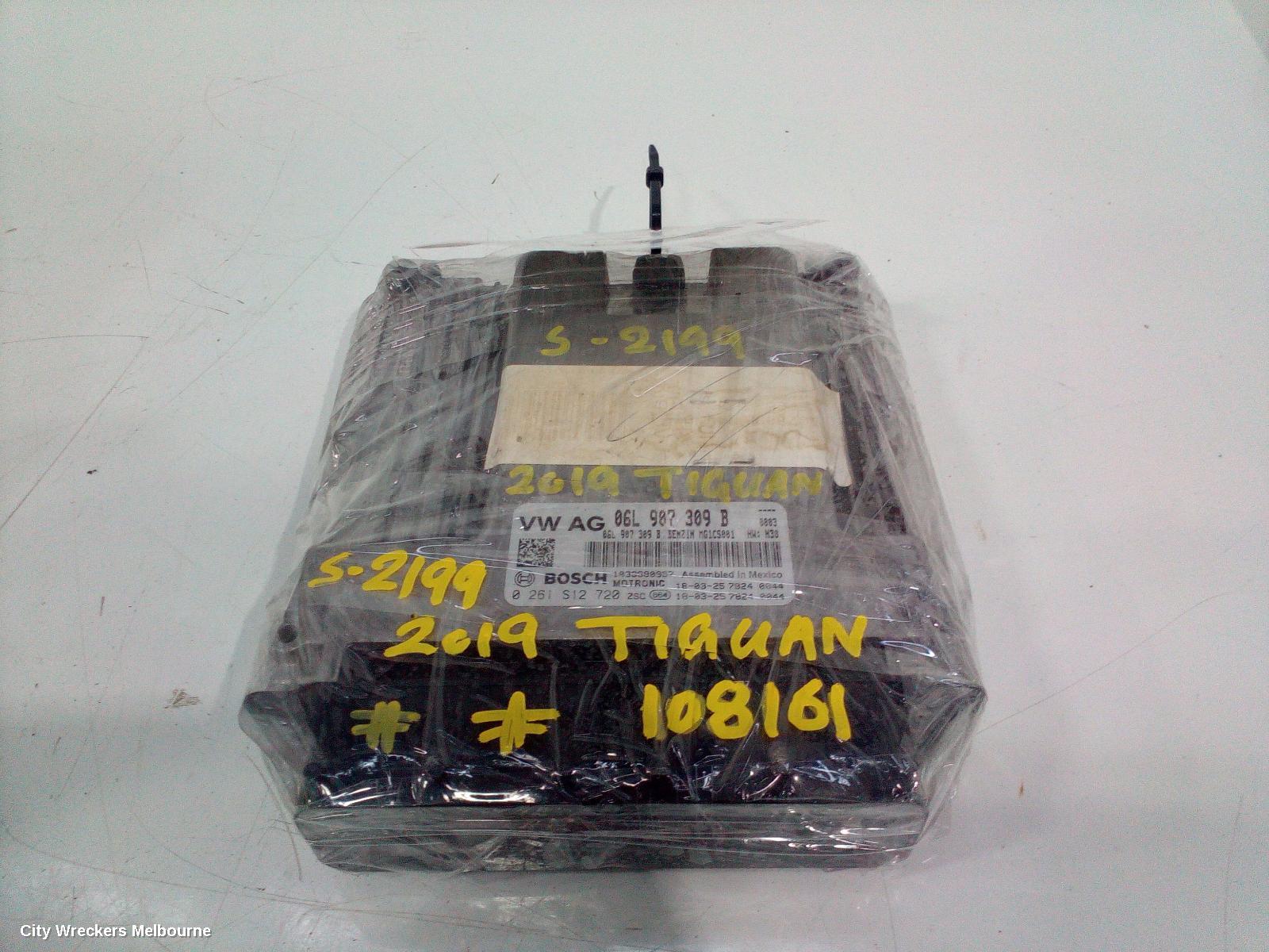 VOLKSWAGEN TIGUAN ECU, ENGINE ECU, 2.0, PETROL, ECU ONLY, DGVA CODE, 5NA, 06/2016 ONWARDS