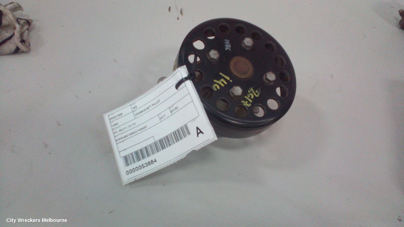 HYUNDAI I40 WATER PUMP, VF, 09/2011 - 12/2019