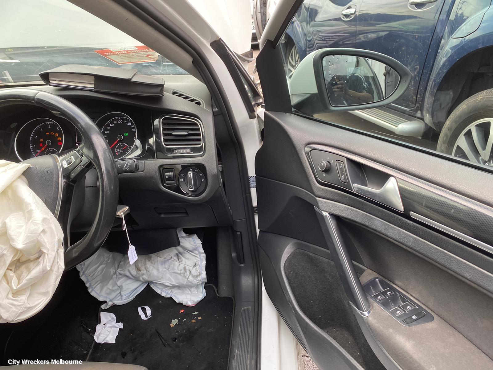 VOLKSWAGEN GOLF RIGHT REAR DOOR, GEN 7, HATCH, 03/2013 ONWARDS