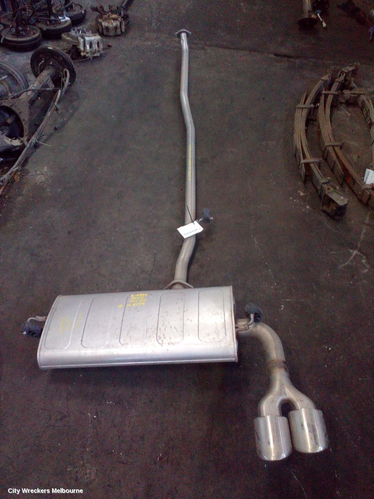 HYUNDAI TUCSON EXHAUST SYSTEM, NX4, 02/2021 ONWARDS