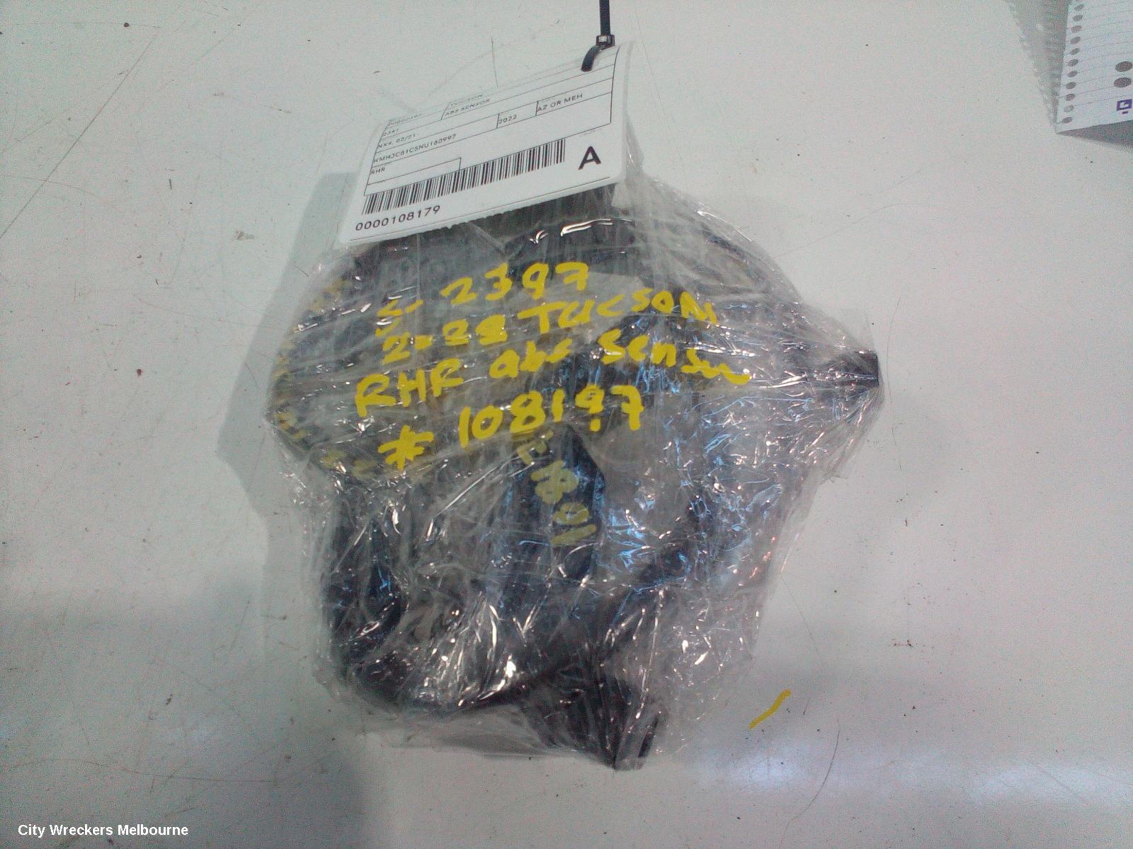 HYUNDAI TUCSON ABS SENSOR, NX4, RH REAR, 02/2021 ONWARDS