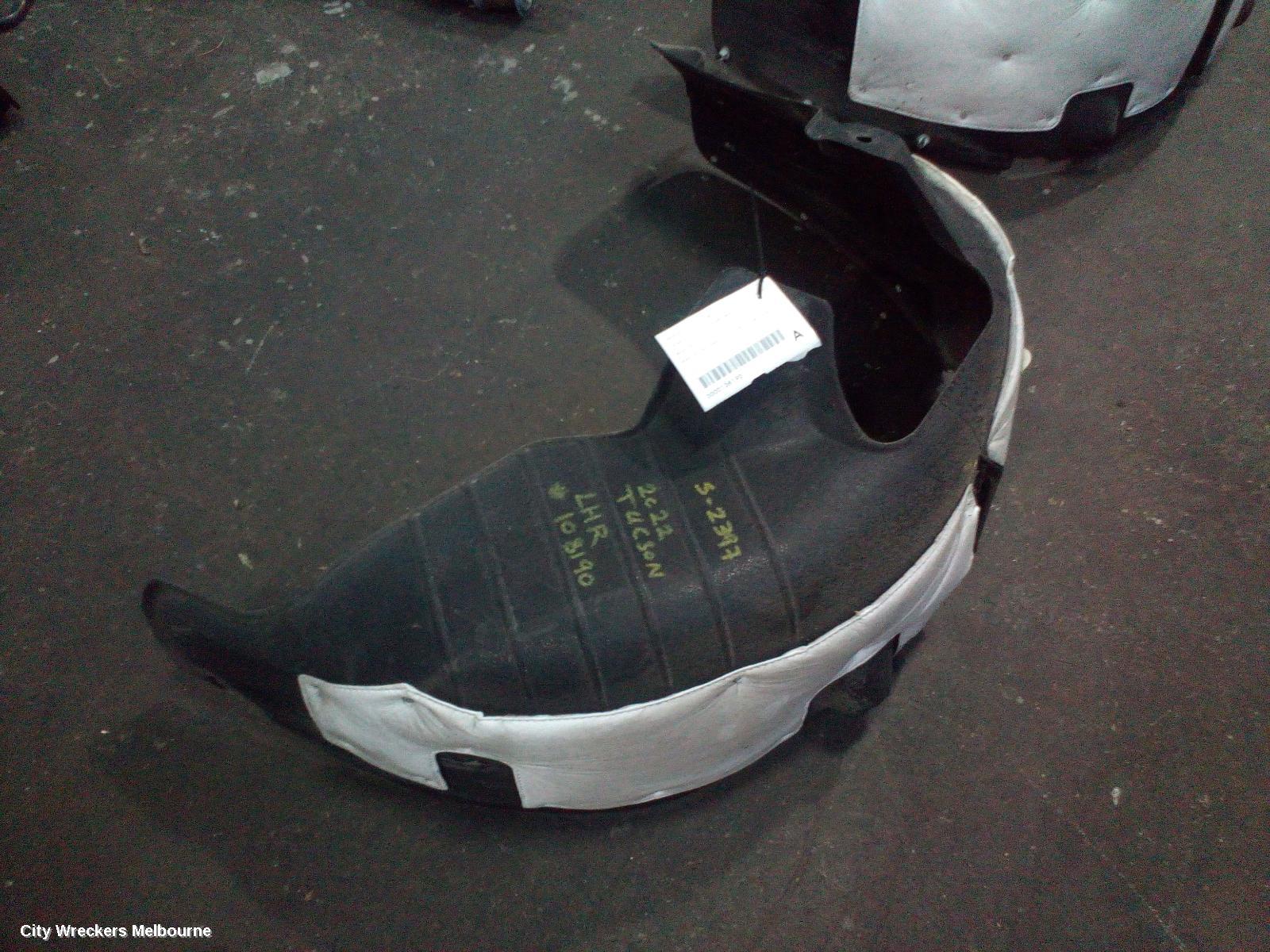 HYUNDAI TUCSON LEFT GUARD LINER, REAR, NX4, 02/2021 ONWARDS