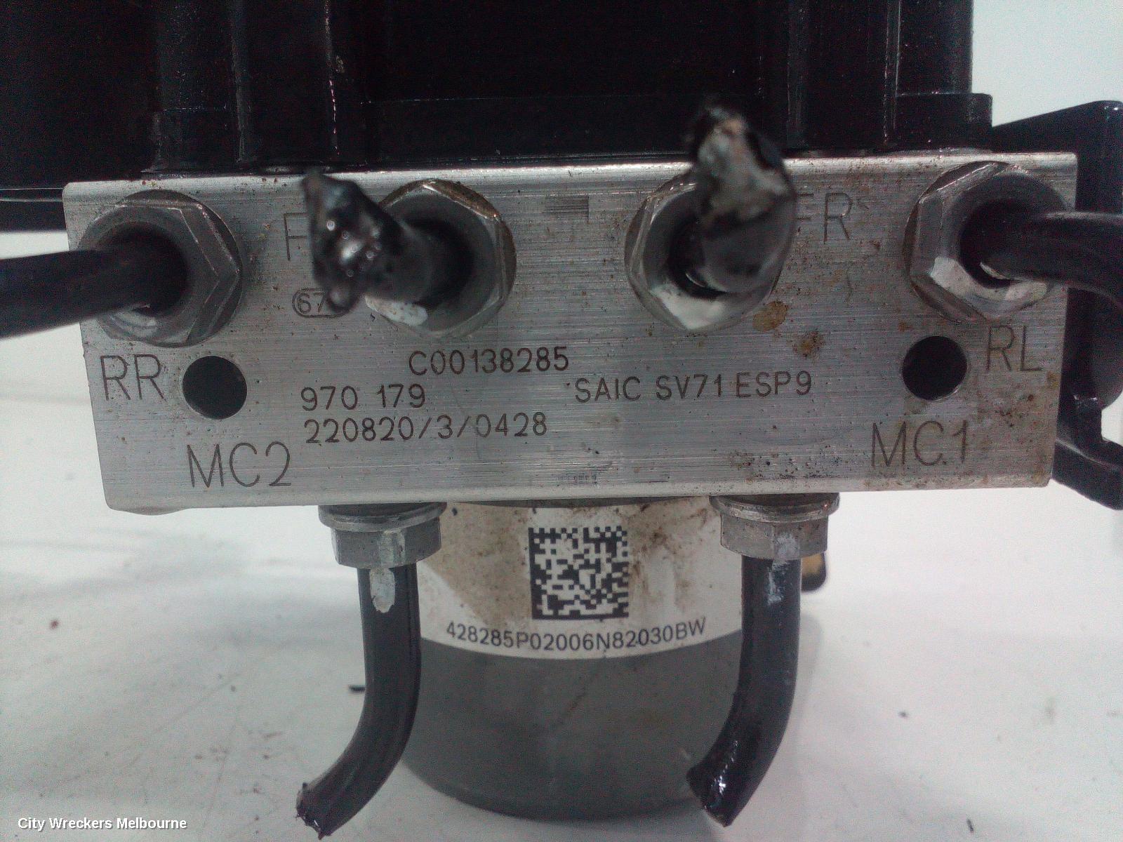 LDV G10 ABS PUMP/MODULATOR, SV7A/SV7C, WAGON/VAN, 04/2015 ONWARDS