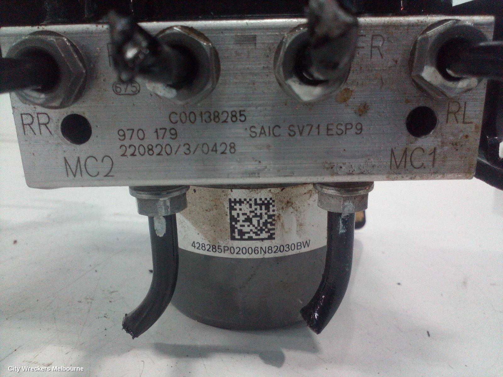 LDV G10 ABS PUMP/MODULATOR, SV7A/SV7C, WAGON/VAN, 04/2015 ONWARDS