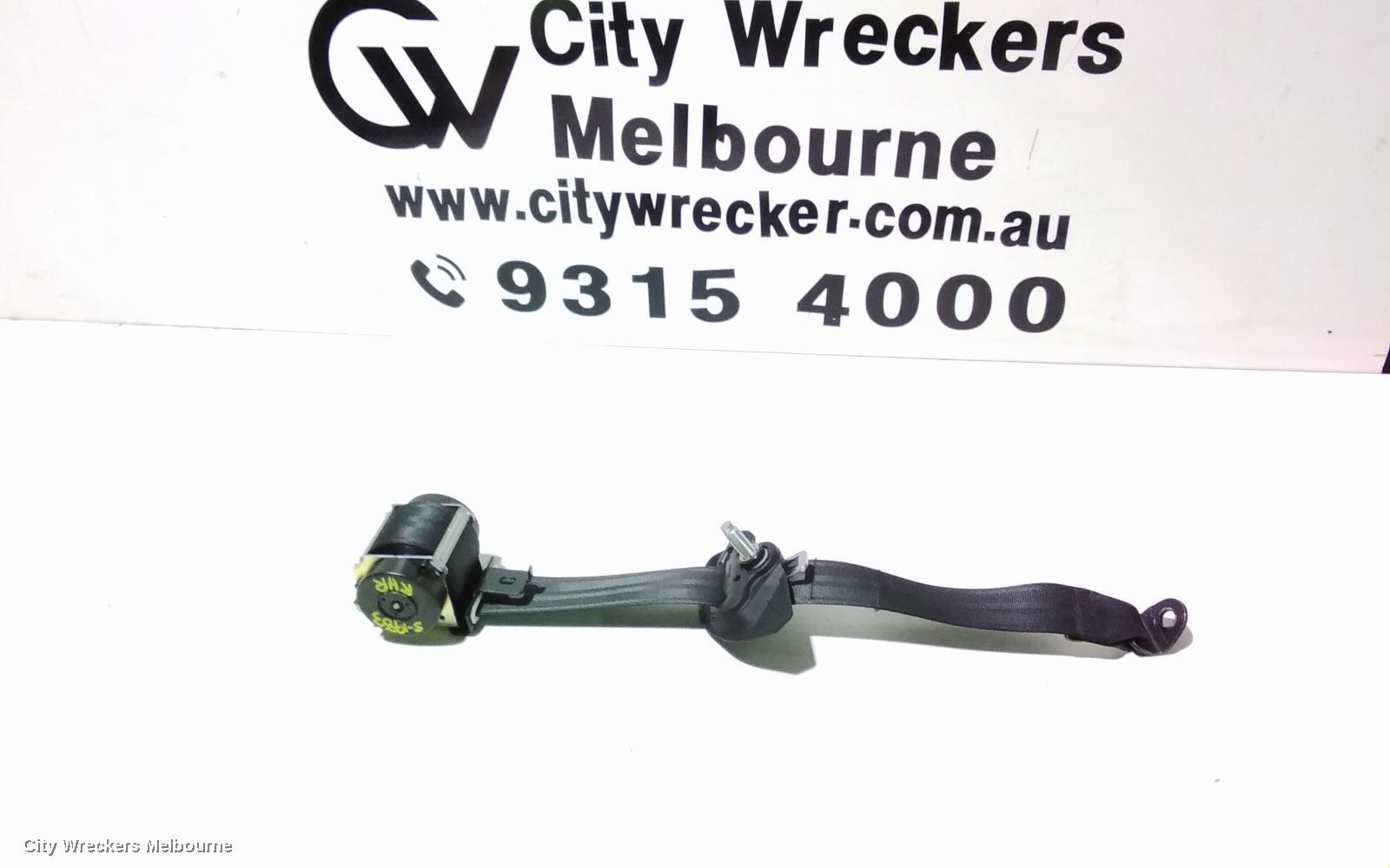 HONDA CRV SEATBELT/STALK, RH REAR 2ND ROW, SEAT BELT ONLY, RW, 05/2017 ONWARDS