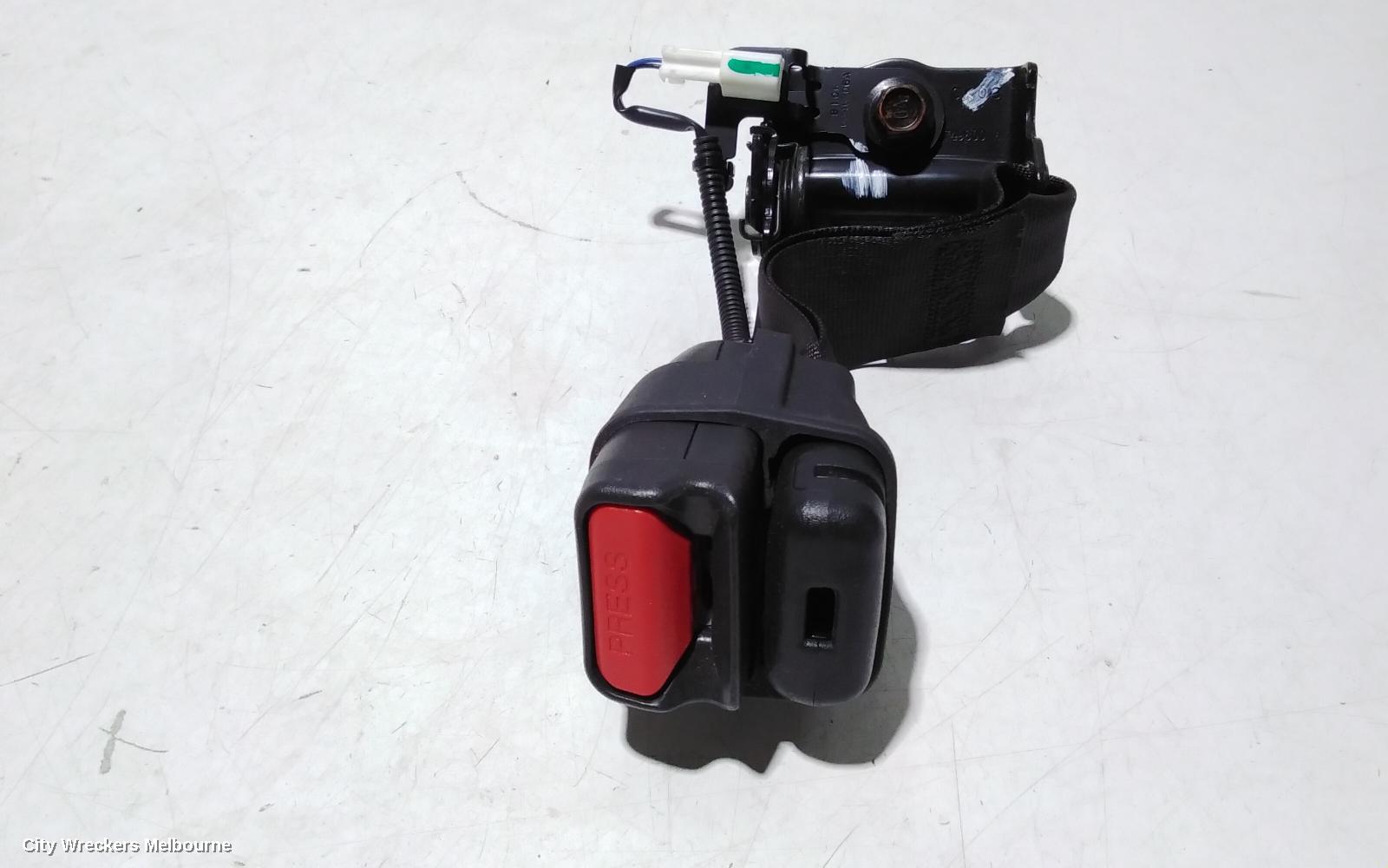 HONDA CRV SEATBELT/STALK, LH REAR 2ND ROW, SEAT BELT STALK ONLY, RW, 05/2017 ONWARDS
