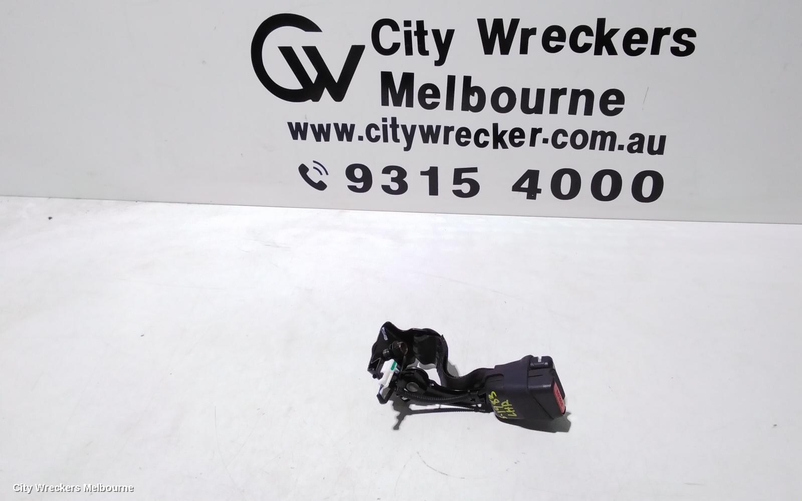 HONDA CRV SEATBELT/STALK, LH REAR 2ND ROW, SEAT BELT STALK ONLY, RW, 05/2017 ONWARDS