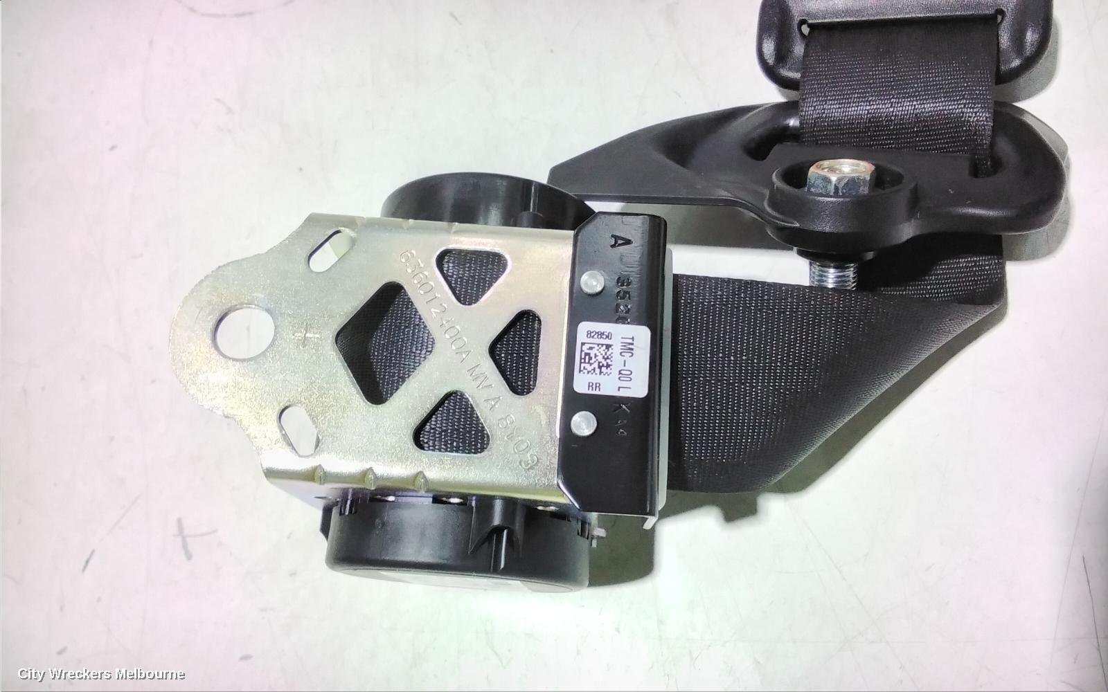 HONDA CRV SEATBELT/STALK, LH REAR 2ND ROW, SEAT BELT ONLY, RW, 05/2017 ONWARDS