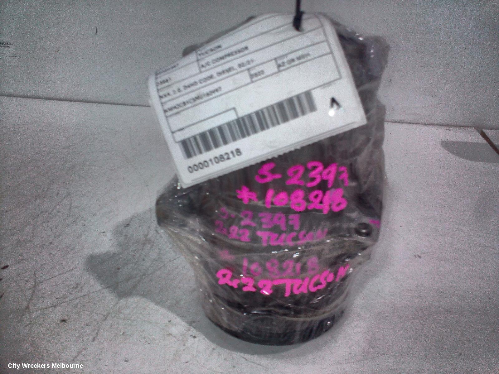 HYUNDAI TUCSON A/C COMPRESSOR, NX4, 2.0, D4HD CODE, DIESEL, 02/2021 ONWARDS
