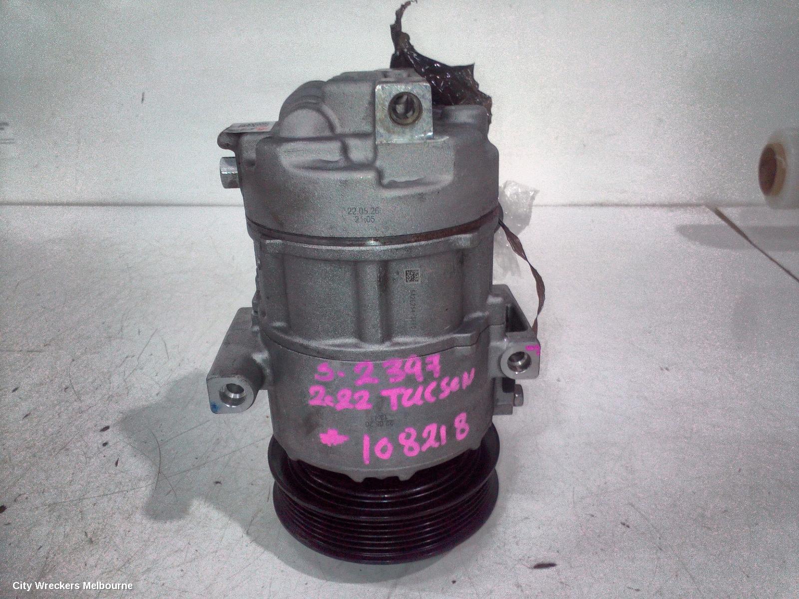 HYUNDAI TUCSON A/C COMPRESSOR, NX4, 2.0, D4HD CODE, DIESEL, 02/2021 ONWARDS