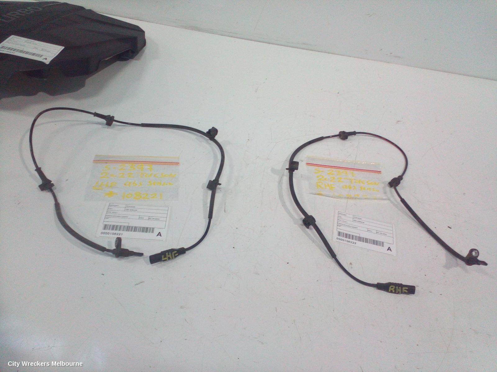 HYUNDAI TUCSON ABS SENSOR, NX4, RH FRONT, 02/2021 ONWARDS