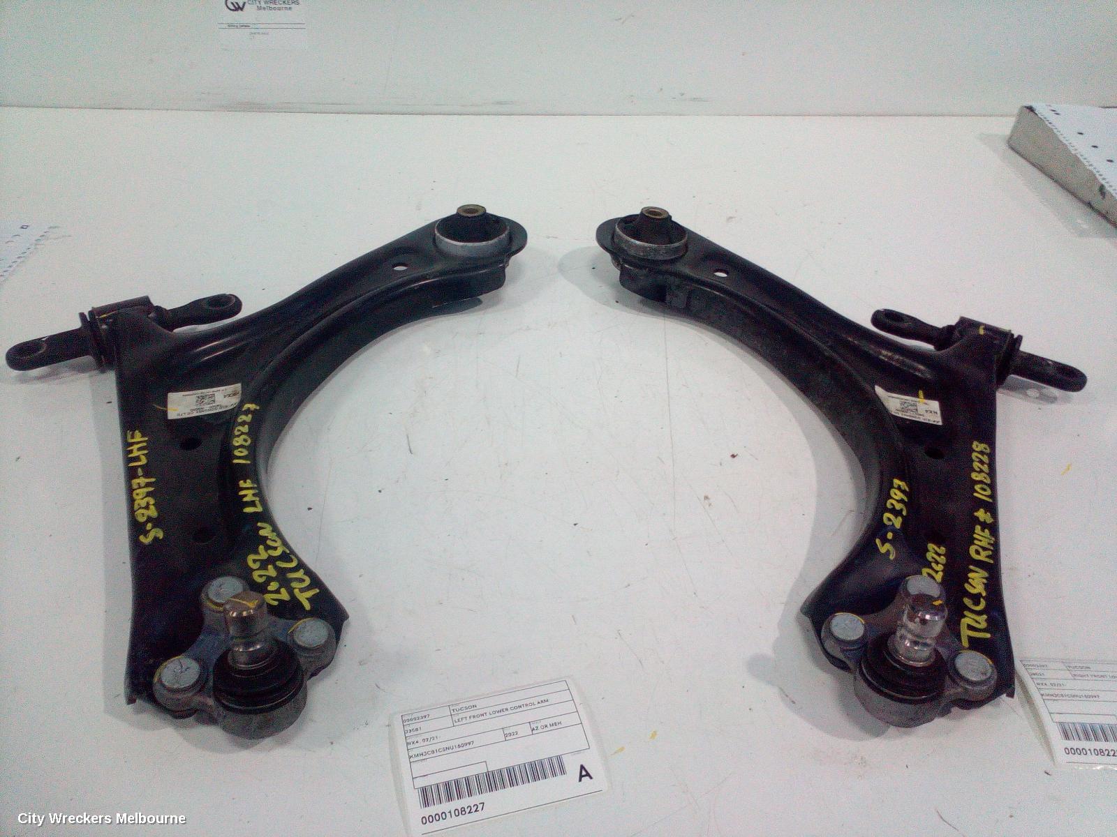 HYUNDAI TUCSON RIGHT FRONT LOWER CONTROL ARM, NX4, 02/2021 ONWARDS