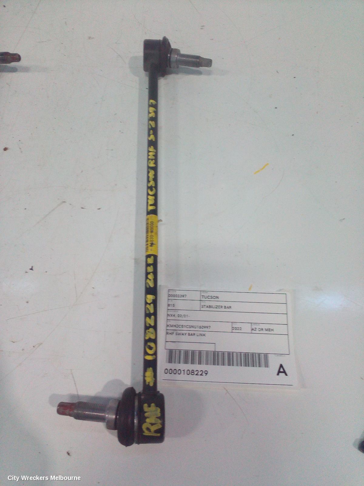 HYUNDAI TUCSON STABILISER BAR, NX4, 02/2021 ONWARDS