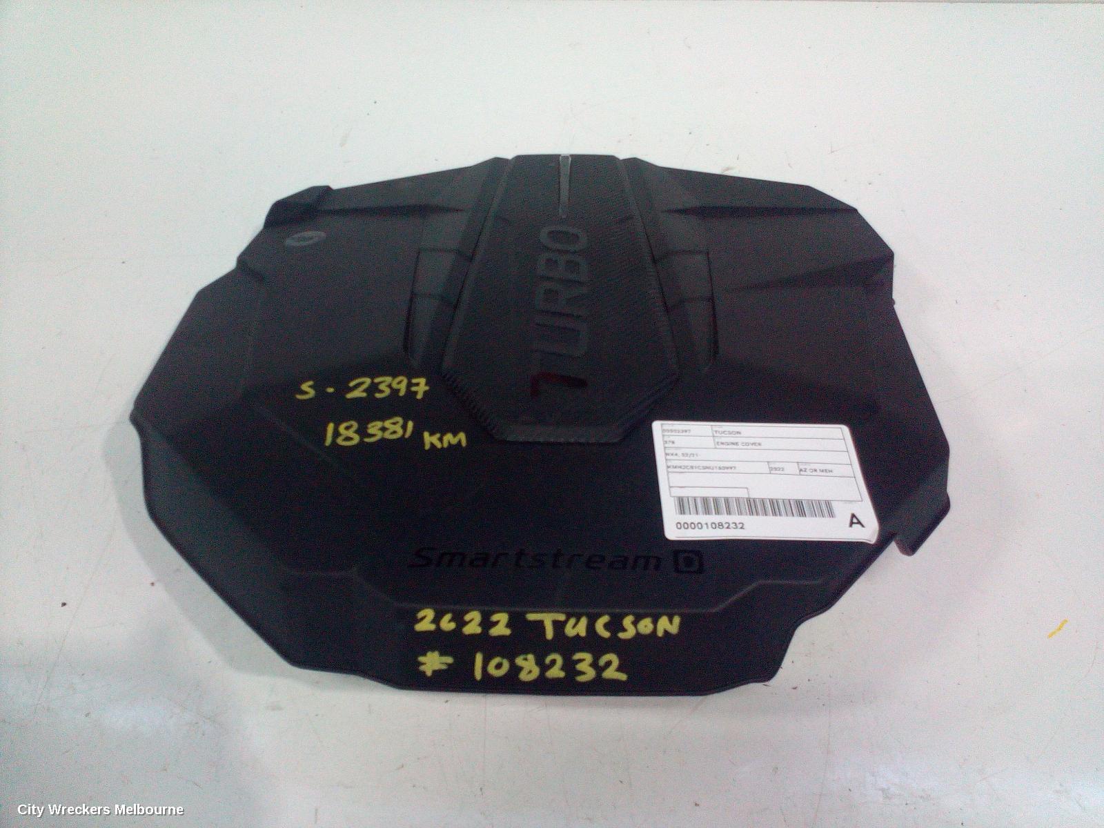 HYUNDAI TUCSON ENGINE COVER, NX4, DIESEL, 2.0, TURBO, D4HD CODE, 02/2021 - 01/2024