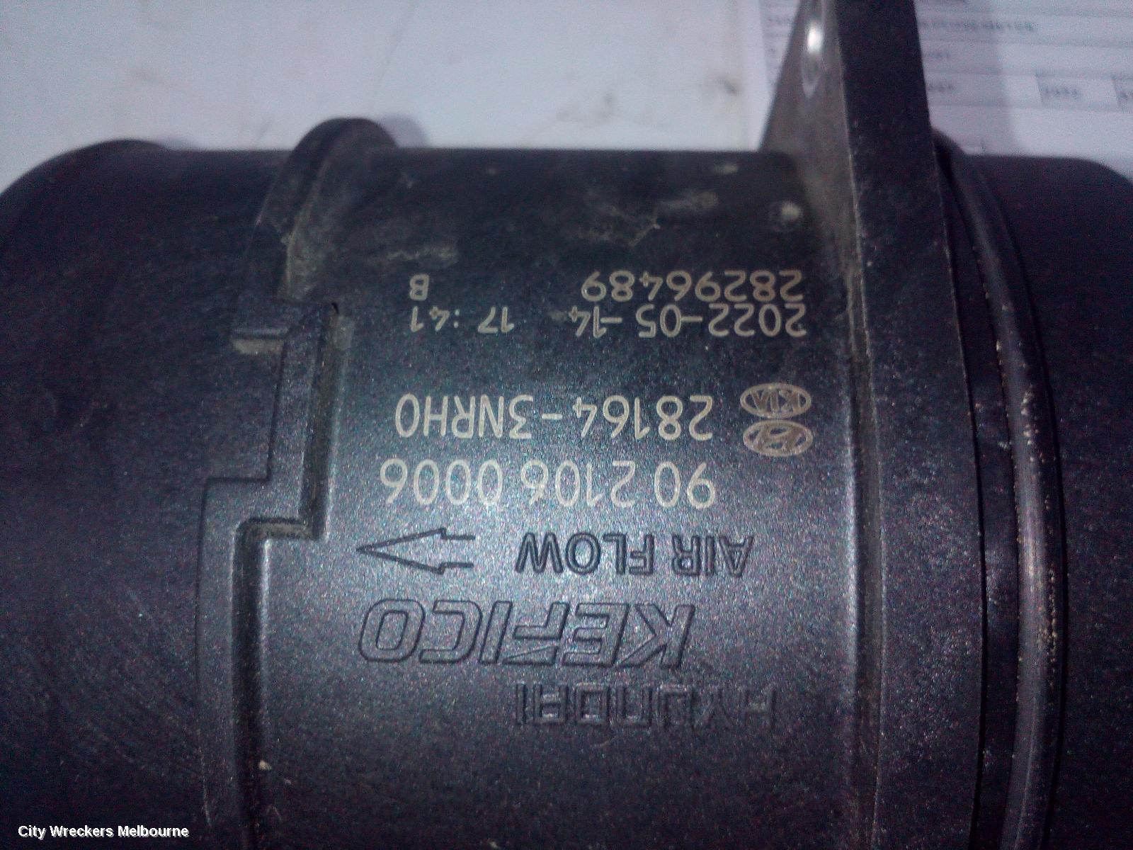 HYUNDAI TUCSON AIR FLOW METER, 2.0, DIESEL, NX4, 02/2021 ONWARDS