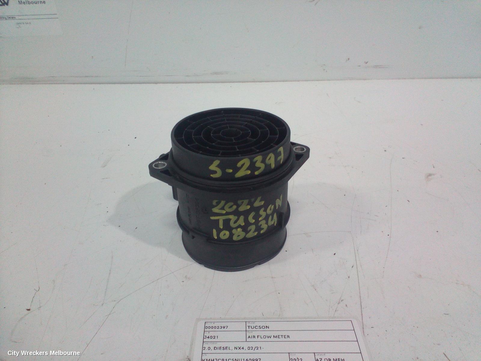 HYUNDAI TUCSON AIR FLOW METER, 2.0, DIESEL, NX4, 02/2021 ONWARDS