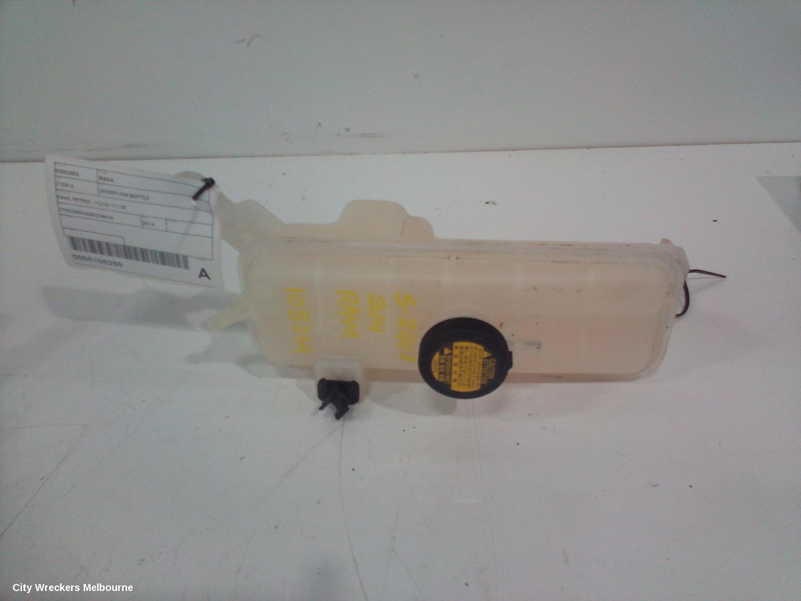 TOYOTA RAV4 OVERFLOW BOTTLE, XA40, PETROL, 12/2012 - 11/2018