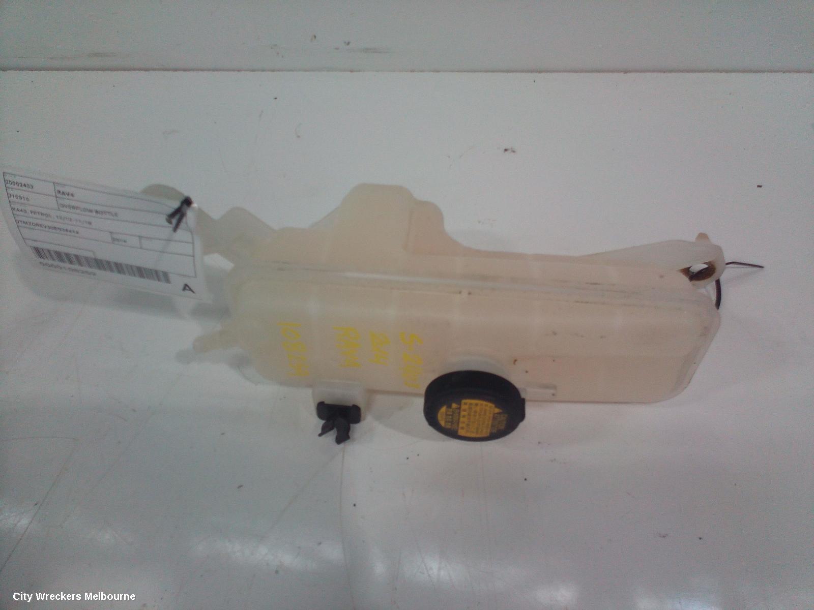 TOYOTA RAV4 OVERFLOW BOTTLE, XA40, PETROL, 12/2012 - 11/2018