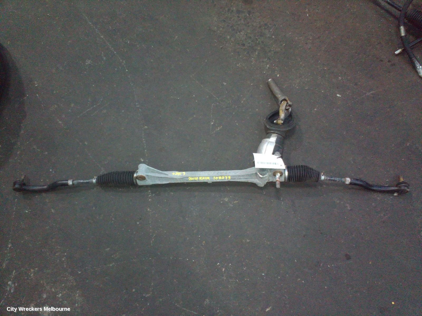 TOYOTA RAV4 STEERING BOX/RACK, ZSA42R, 2.0, PETROL, GX, 12/2012 - 11/2018