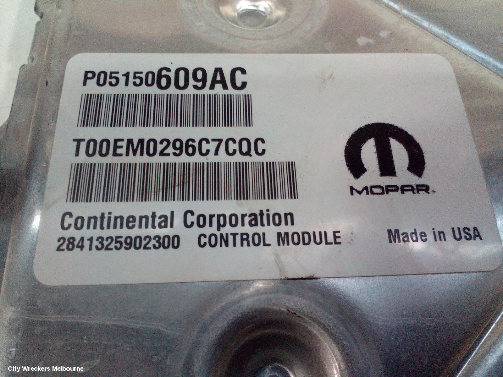 CHRYSLER 300C ECU, ENGINE ECU, 3.6, PETROL, ECU ONLY, LX, 05/2012 - 12/2021