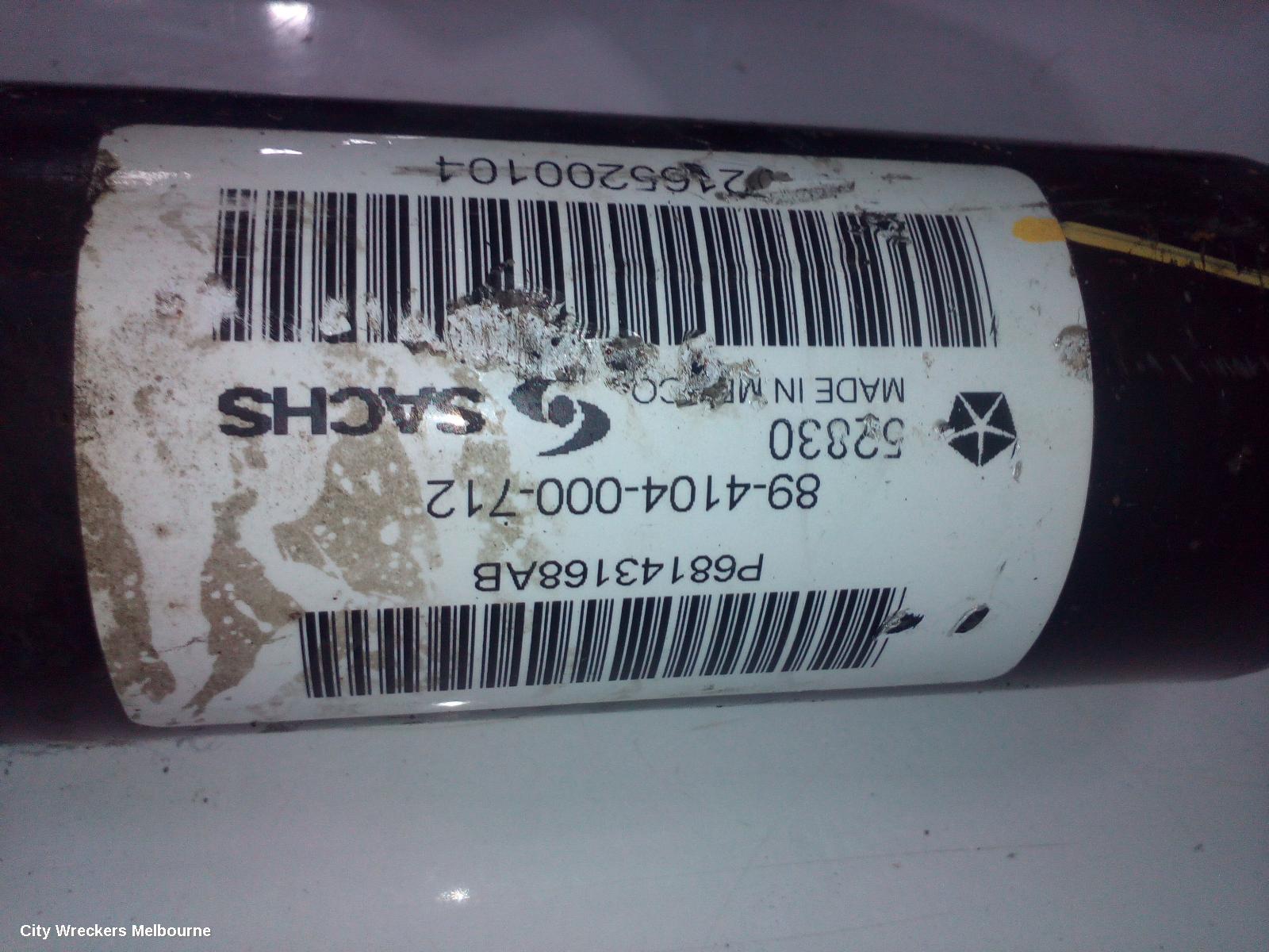 CHRYSLER 300C SHOCK ABSORBER, REAR (LH SIDE), STANDARD TYPE, LX, 05/2012 - 12/2021