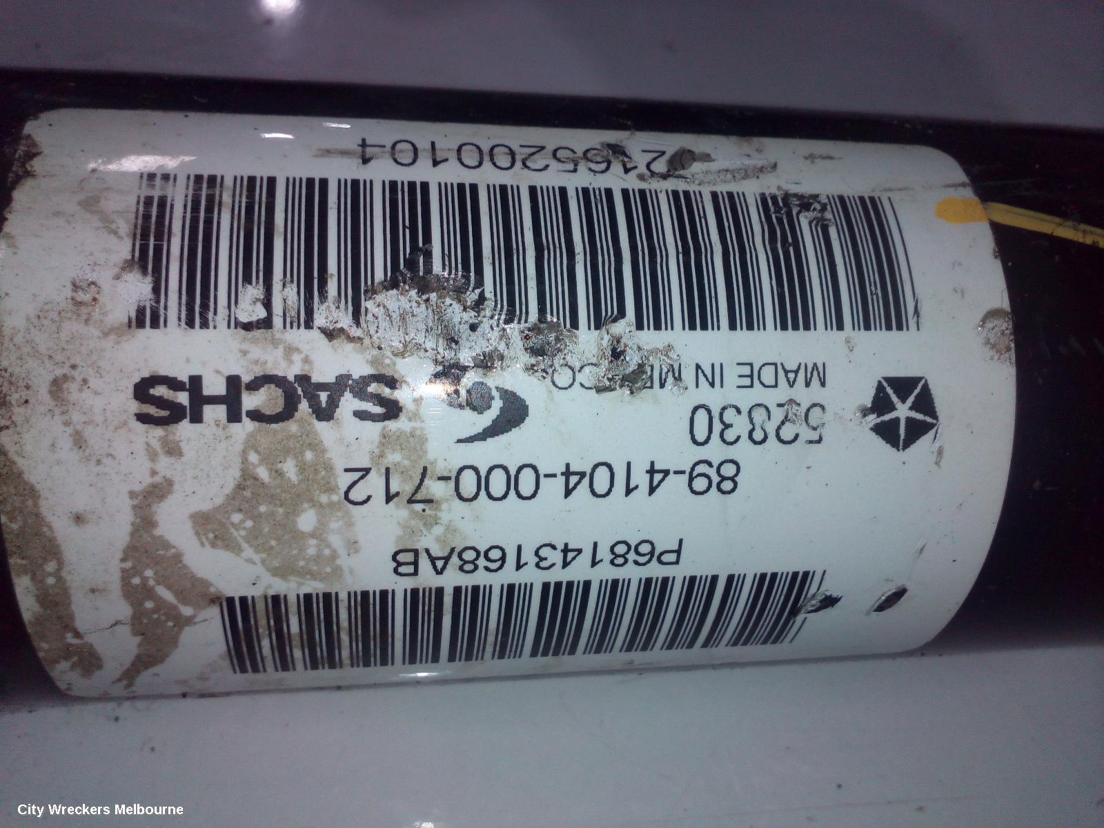 CHRYSLER 300C SHOCK ABSORBER, REAR (LH SIDE), STANDARD TYPE, LX, 05/2012 - 12/2021