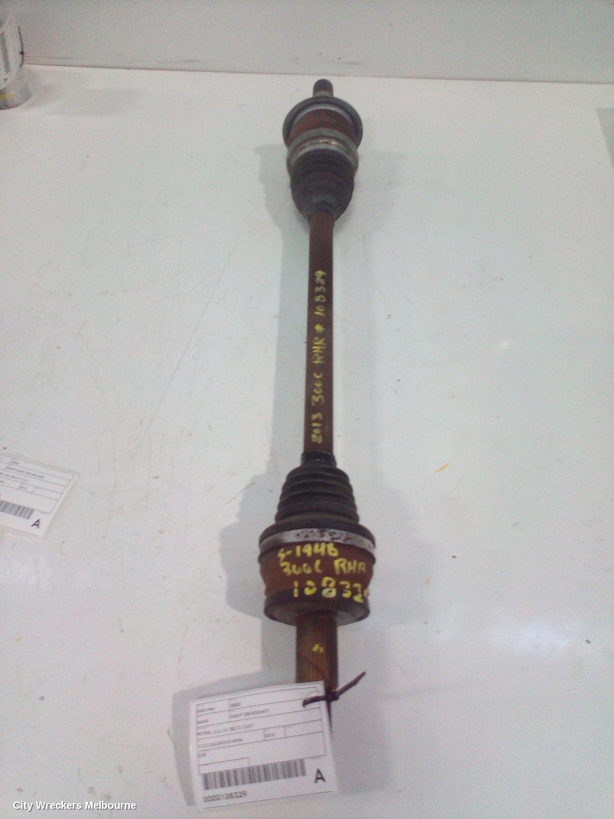 CHRYSLER 300C RIGHT DRIVESHAFT, PETROL, 3.6, LX, 05/2012 - 12/2021