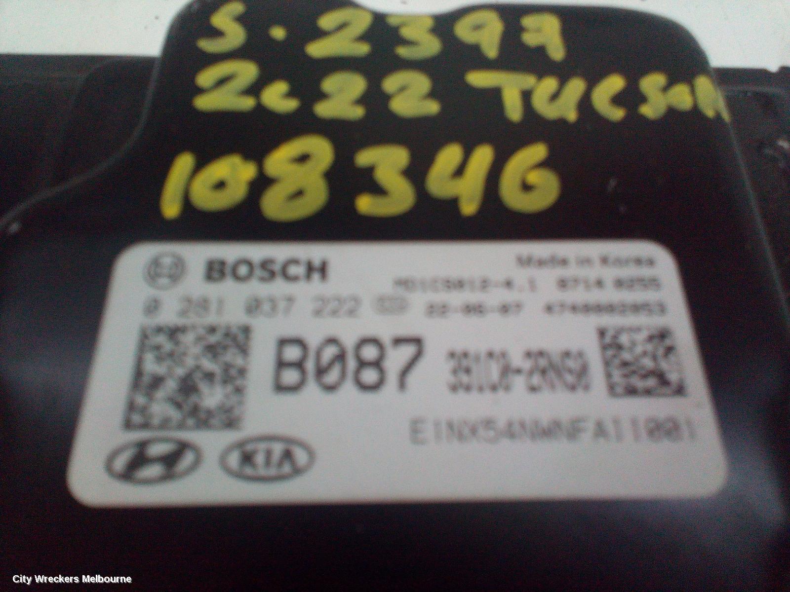 HYUNDAI TUCSON ECU, NX4, ENGINE ECU, DIESEL, 2.0, TURBO, D4HD CODE, ECU ONLY, 02/2021 - 01/2024