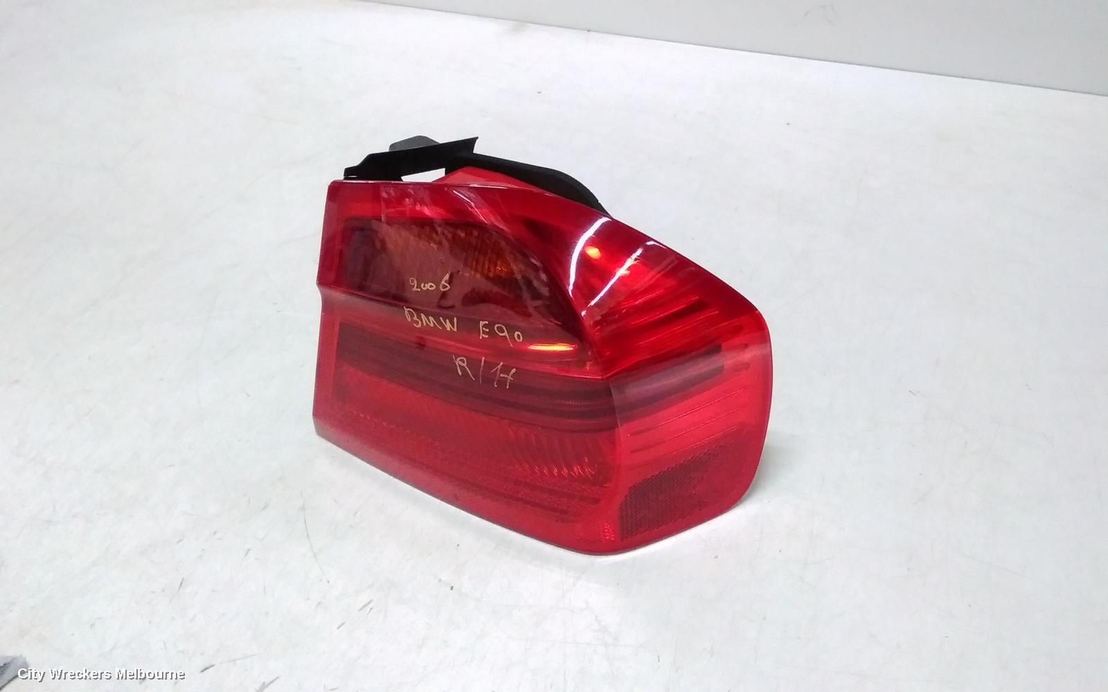 BMW 3 SERIES RIGHT TAILLIGHT, E90, SEDAN, NON LED TYPE, 03/2005 - 10/2008