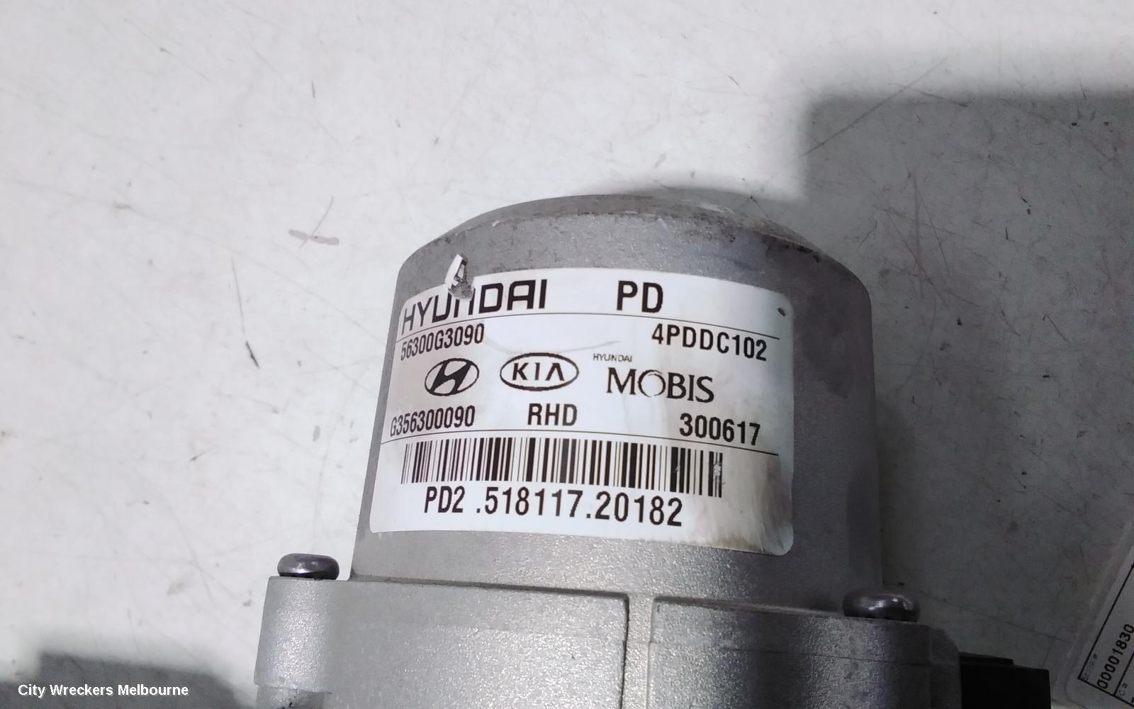 HYUNDAI I30 STEERING COLUMN, ELECTRIC W/ MOTOR ON COLUMN TYPE, PD (S. KOREA VIN KMHH), 03/2017 - 02/2021