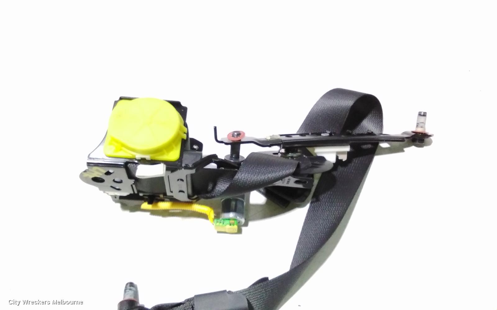 HYUNDAI I30 SEATBELT/STALK, LH FRONT, SEAT BELT ONLY, BLACK, PD, HATCH (S.KOREA VIN KMHH), 03/2017 ONWARDS