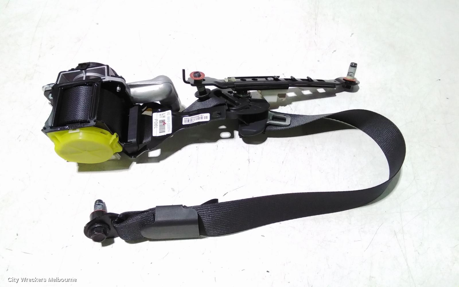 HYUNDAI I30 SEATBELT/STALK, LH FRONT, SEAT BELT ONLY, BLACK, PD, HATCH (S.KOREA VIN KMHH), 03/2017 ONWARDS