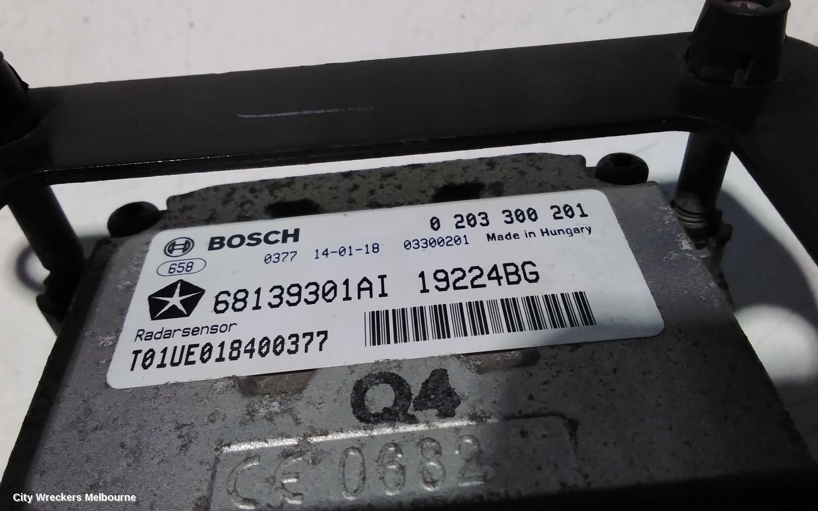 JEEP CHEROKEE, KL, 06/2014 - 11/2022, 0 203 300 201   RADAR SENSOR ADAPTIVE CRUISE CONTROL: 108366