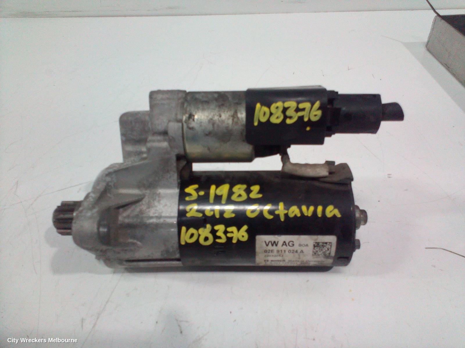 SKODA OCTAVIA STARTER, DIESEL, 2.0, AUTO T/M, BOSCH, 1Z, 03/2009 - 10/2013