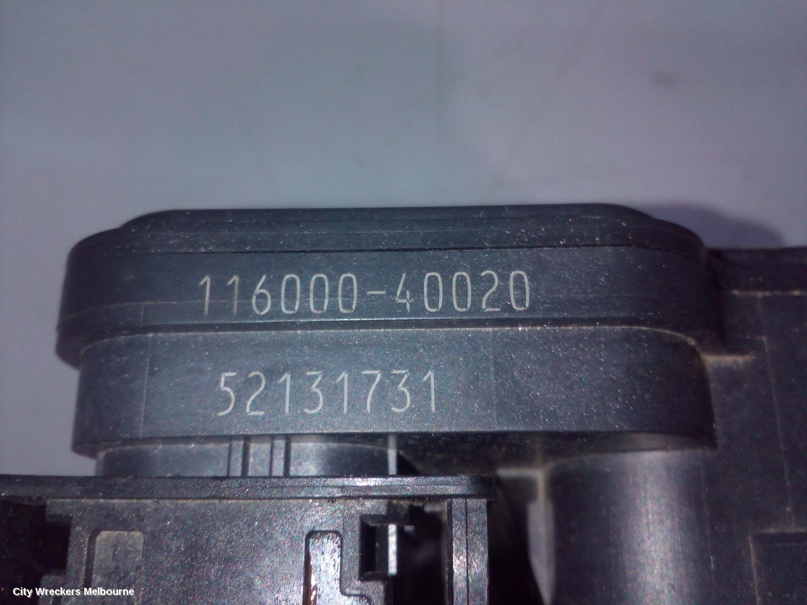 HOLDEN COLORADO ABS PUMP/MODULATOR, RG/RG7, P/N 52131731, 12/2012 - 12/2020